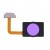 Fingerprint Sensor Flex Cable For Lg Q Stylus Violet By - Maxbhi Com