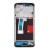 Lcd Frame Middle Chassis For Realme Q Blue By - Maxbhi Com