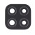 Camera Lens For Xiaomi Redmi 9c Black By - Maxbhi Com
