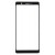 Replacement Front Glass For Nokia 7 Plus Black By - Maxbhi Com
