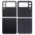 Back Panel Cover For Samsung Galaxy Z Flip 3 Black - Maxbhi Com