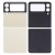 Back Panel Cover For Samsung Galaxy Z Flip 3 Champagne - Maxbhi Com