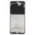 Lcd Frame Middle Chassis For Samsung Galaxy A02s Black By - Maxbhi Com