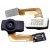 Fingerprint Sensor Flex Cable For Oppo F19 Black By - Maxbhi Com