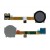 Fingerprint Sensor Flex Cable For Nokia 2 4 Black By - Maxbhi Com