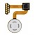 Fingerprint Sensor Flex Cable For Lg V30 Silver By - Maxbhi Com