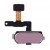 Fingerprint Sensor Flex Cable For Samsung Galaxy J7 2017 Rose Gold By - Maxbhi Com