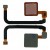 Fingerprint Sensor Flex Cable For Xiaomi Mi Max 3 Gold By - Maxbhi Com