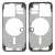 Lcd Frame Middle Chassis For Apple Iphone 13 Pro Graphite By - Maxbhi Com