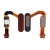 Fingerprint Sensor Flex Cable For Huawei Mate 10 Brown By - Maxbhi Com