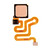 Fingerprint Sensor Flex Cable For Huawei P9 Plus Gold By - Maxbhi Com