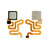 Fingerprint Sensor Flex Cable For Huawei P9 Plus White By - Maxbhi Com