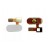 Fingerprint Sensor Flex Cable For Xiaomi Redmi Pro White By - Maxbhi Com