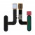Fingerprint Sensor Flex Cable For Sony Xperia L3 Black By - Maxbhi Com