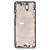 Lcd Frame Middle Chassis For Lg Q92 5g Blue By - Maxbhi Com
