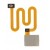 Fingerprint Sensor Flex Cable For Oppo A11x Purple By - Maxbhi Com