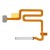 Fingerprint Sensor Flex Cable For Oppo A74 5g White By - Maxbhi Com
