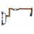 Fingerprint Sensor Flex Cable For Samsung Galaxy Alpha White By - Maxbhi Com
