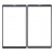 Replacement Front Glass For Samsung Galaxy Tab A7 Lite Grey By - Maxbhi Com