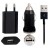 3 in 1 Charging Kit for Asus Zenfone 2 ZE551ML with USB Wall Charger, Car Charger & USB Data Cable