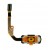 Fingerprint Sensor Flex Cable For Samsung Galaxy S7 Active Grey By - Maxbhi Com