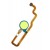 Fingerprint Sensor Flex Cable For Huawei Y Max White By - Maxbhi Com