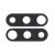 Camera Lens For Nokia X71 Black By - Maxbhi Com