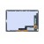 Lcd With Touch Screen For Huawei Mediapad M6 10 8 Silver By - Maxbhi Com