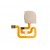 Fingerprint Sensor Flex Cable For Lg K40 Black By - Maxbhi Com