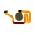 Fingerprint Sensor Flex Cable For Zte Blade A7 Prime White By - Maxbhi Com