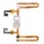 Fingerprint Sensor Flex Cable For Oppo R7 Plus White By - Maxbhi Com