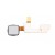 Fingerprint Sensor Flex Cable For Vivo X6 Silver By - Maxbhi Com