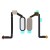 Fingerprint Sensor Flex Cable For Htc 10 Evo White By - Maxbhi Com