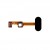 Fingerprint Sensor Flex Cable For Oppo R11 Black By - Maxbhi Com