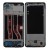 Lcd Frame Middle Chassis For Oppo F19s Black By - Maxbhi Com