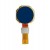 Fingerprint Sensor Flex Cable For Alcatel 3 Blue By - Maxbhi Com