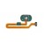 Fingerprint Sensor Flex Cable For Meizu Pro 7 White By - Maxbhi Com