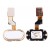 Fingerprint Sensor Flex Cable For Meizu M3s Gold By - Maxbhi Com