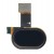 Fingerprint Sensor Flex Cable For Motorola Moto E4 Usa Black By - Maxbhi Com