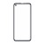 Replacement Front Glass For Motorola One Vision White By - Maxbhi Com