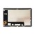 Lcd With Touch Screen For Huawei Mediapad M5 Lite Black By - Maxbhi Com