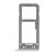 Sim Card Holder Tray For Samsung Galaxy S8 Silver - Maxbhi Com