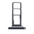 Sim Card Holder Tray For Samsung Galaxy A02s Black - Maxbhi Com