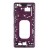 Lcd Frame Middle Chassis For Sony Xperia Xz3 Red By - Maxbhi Com