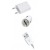 3 in 1 Charging Kit for Nokia Asha 305 with USB Wall Charger, Car Charger & USB Data Cable