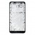 Lcd Frame Middle Chassis For Asus Zenfone 2 Ze550ml Grey By - Maxbhi Com