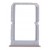 Sim Card Holder Tray For Oppo Find X3 Lite Silver - Maxbhi Com