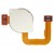 Fingerprint Sensor Flex Cable For Motorola Moto G Power White By - Maxbhi Com