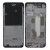 Lcd Frame Middle Chassis For Infinix Note 11 Black By - Maxbhi Com