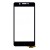 Touch Screen Digitizer For Intex Aqua Supreme Plus Black By - Maxbhi Com